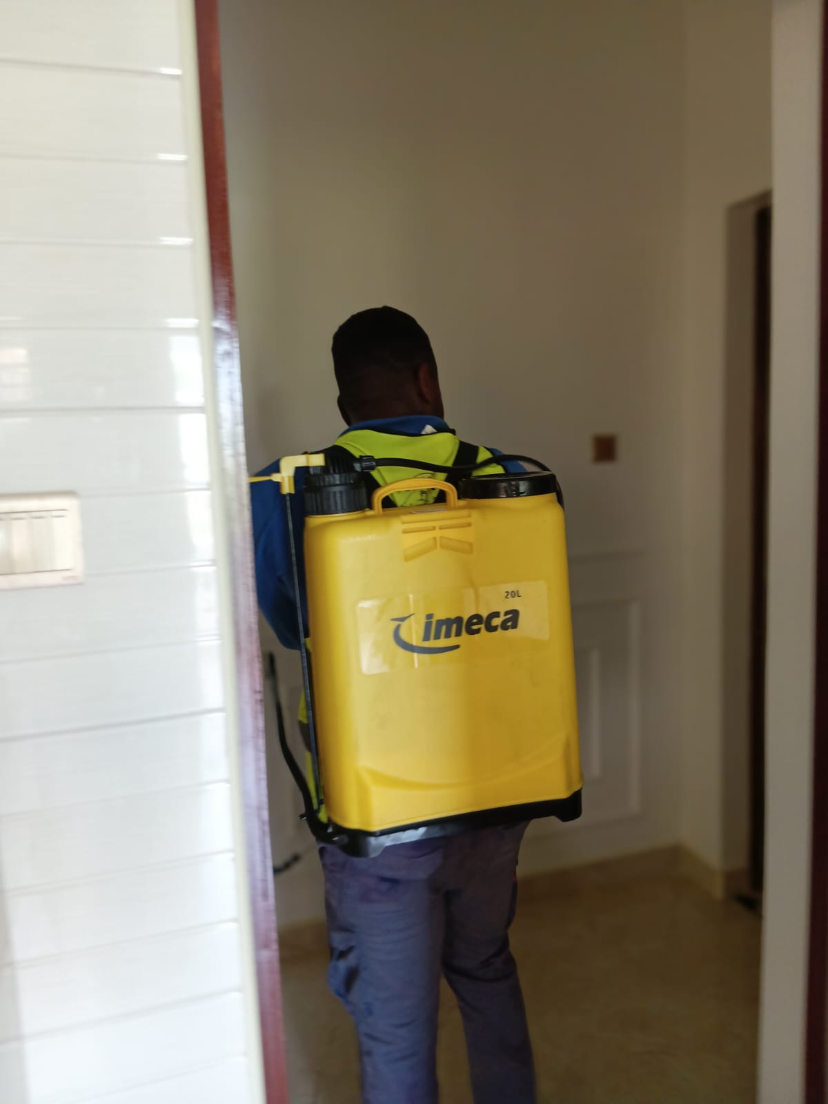 Modern bathroom fumigation and sanitation service