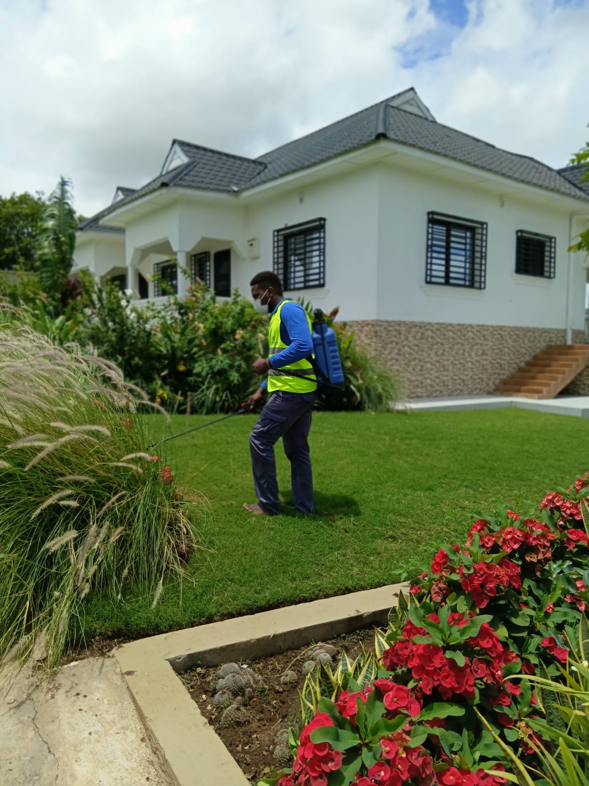 Beautiful residential property with professionally maintained garden in Mombasa